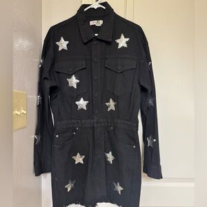 Buddy Love Black Denim Dress